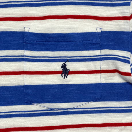 POLO RALPHLAUREN　"STRIPE" S/S TEE