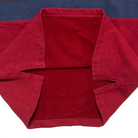 POLO RALPHLAUREN　"COLOR BLOCK" RUGBY SHIRT