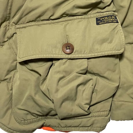 POLO COUNTRY RALPHLAUREN　 "CORDUROY COLLAR" DOWN JACKET
