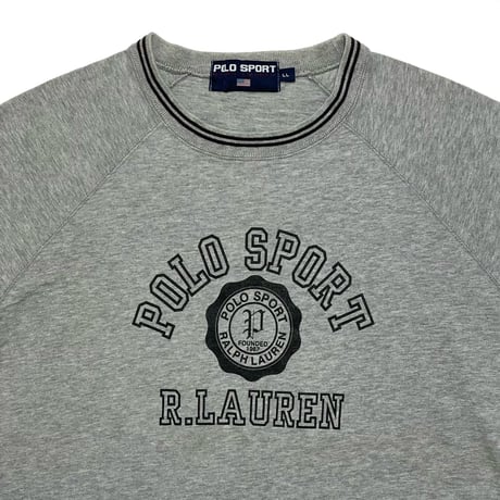 1POLO SPORT RALPHLAUREN　"LOGO" SWEAT SHIRT