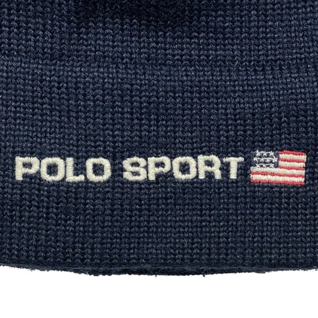 POLO SPORT RALPHLAUREN　"LOGO" KNIT CAP