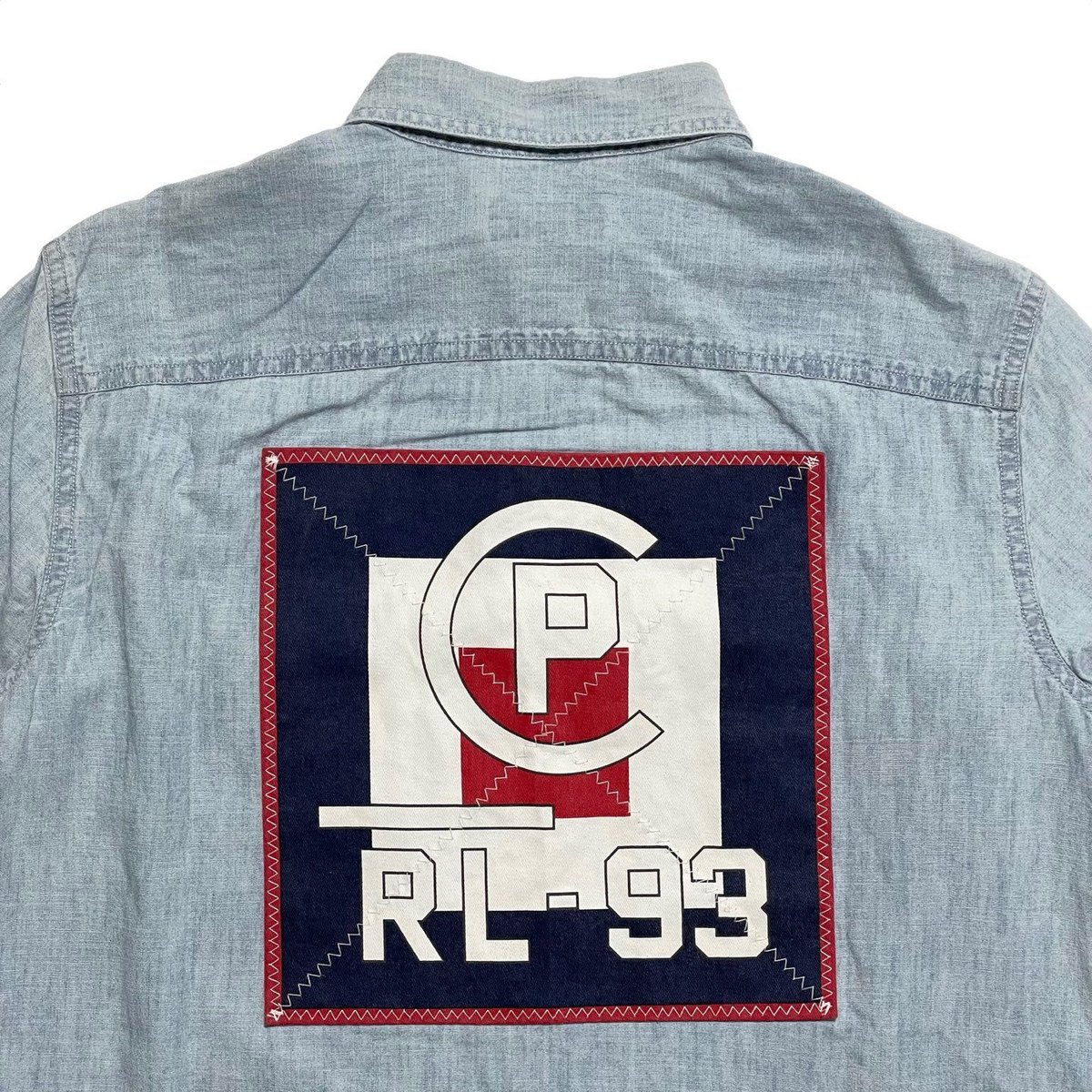 マイケルさま専用 POLO COUNTRY RL-93 Polo Country P-93 Ralph Lauren RRL Shirt Rugby Colorblock