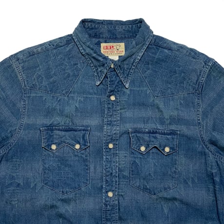 RRL RALPHLAUREN　"WESTERN WEAR" DENIM SHIRT