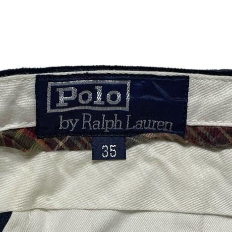 POLO RALPHLAUREN　CORDUROY PANTS W35