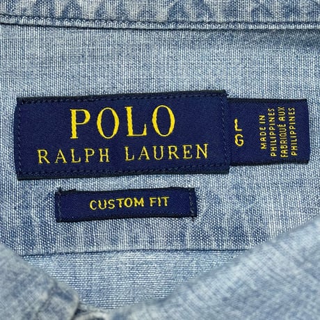 POLO RALPHLAUREN　"POLO SPORTSMAN" CHAMBRAY S/S SHIRT
