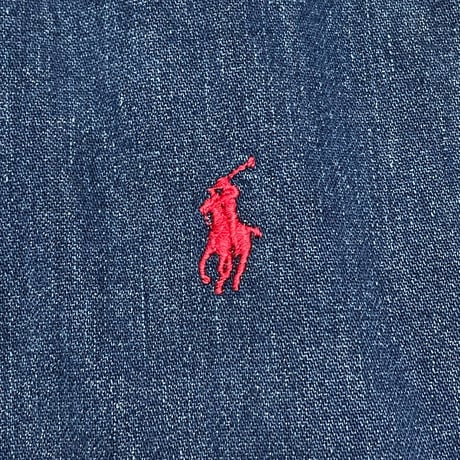 POLO RALPHLAUREN　"MADE IN USA" DENIM SWING TOP