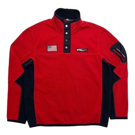 RLX RALPHLAUREN　 "PULL-OVER"  FLEECE JACKET