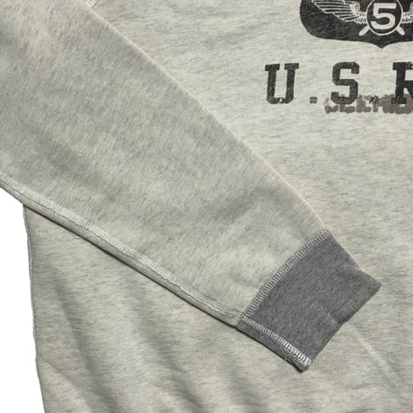 POLO RALPHLAUREN　"NATURAL SILVER GREY" SWEAT