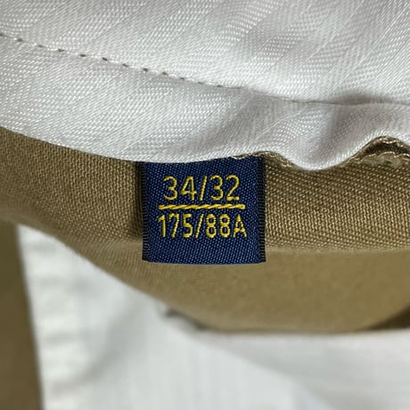 POLO RALPHLAUREN　"POLO CHINO" CHINO PANTS