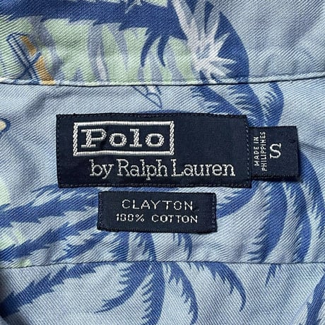 POLO RALPHLAUREN　"PLAM TREE" ALOHA SHIRT
