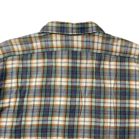RRL RALPHLAUREN　"TRACK TAG" FLANNEL SHIRT (90s)