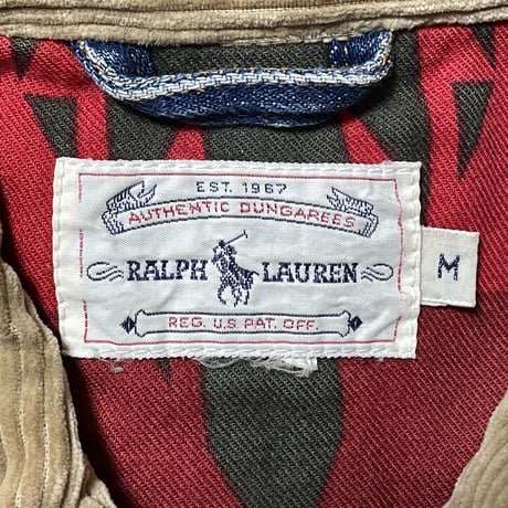 RALPHLAUREN　"NATIVE" COVERALL