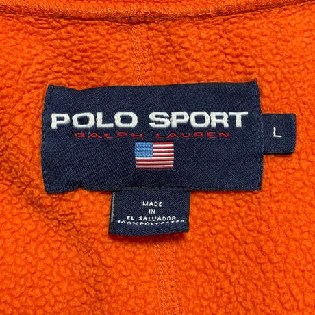 POLO SPORT RALPHLAUREN　"SWING TOP" FLEECE JACKET