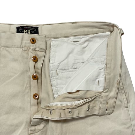 RRL RALPHLAUREN　"BUTTON FLY" CHINO SHORTS