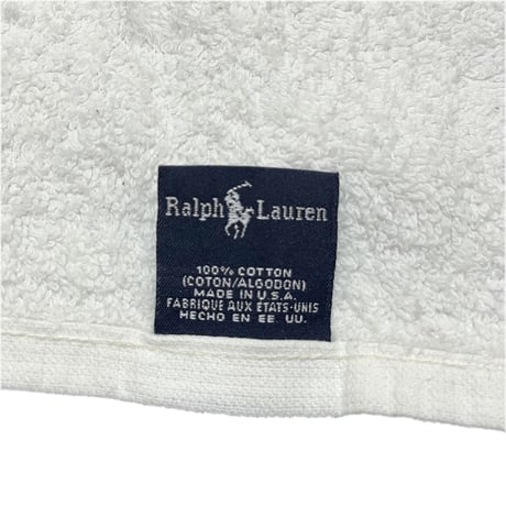 RALPHLAUREN　"ICE HOCKEY BEAR" BEACH TOWEL