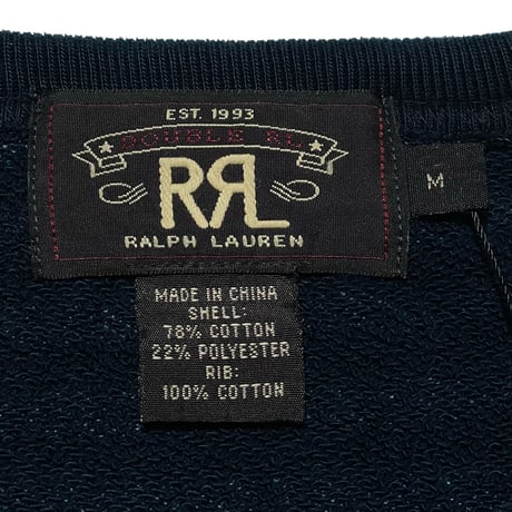 RRL RALPHLAUREN　"STRIPE" VINTAGE SWEAT