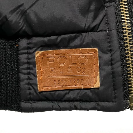 POLO RALPHLAUREN　"CUSTOM FIT" DOWN JACKET