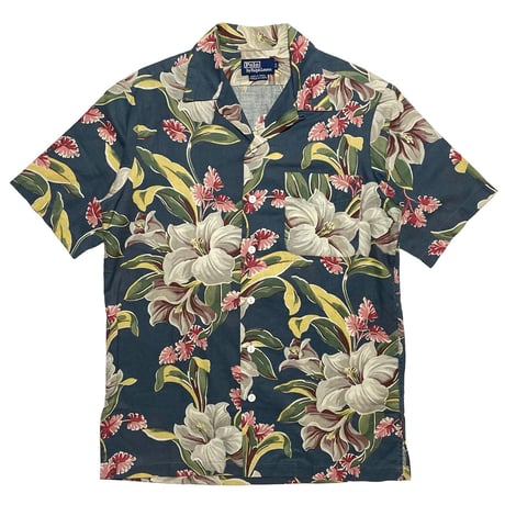 POLO RALPHLAUREN　"HIBISCUS" ALOHA SHIRT