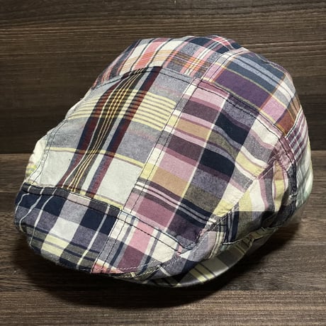 POLO RALPHLAUREN　"PATCH WORK" FLAT CAP (未使用品)