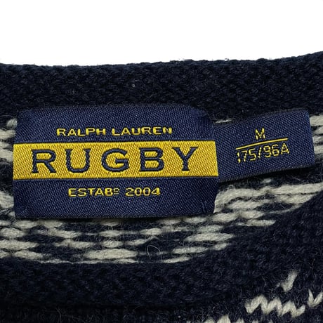 RUGBY RALPHLAUREN　"NORDIC PATTERN" SWEATER