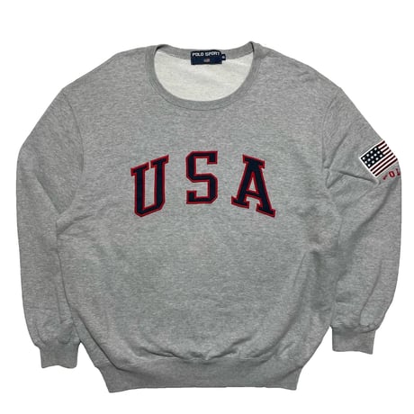 POLO SPORT RALPHLAUREN　"USA PATCH" SWEAT
