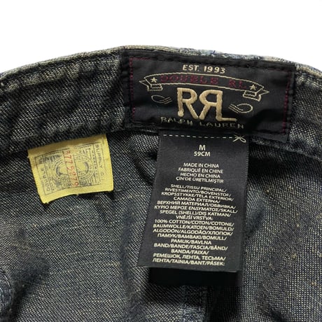RRL RALPHLAUREN　"INDIGO WABASH" WORK CAP
