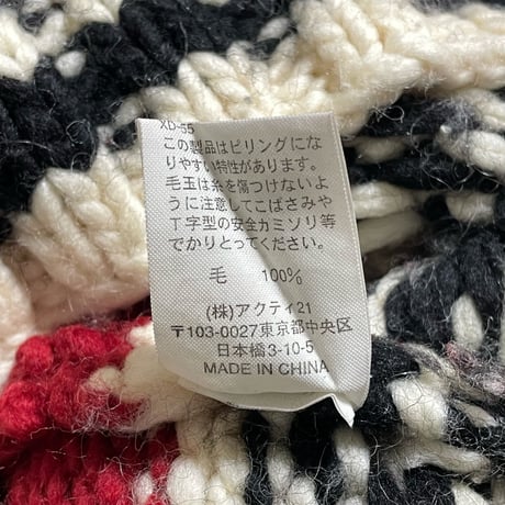 POLO RALPHLAUREN　"EAGLE" COWICHAN SWEATER