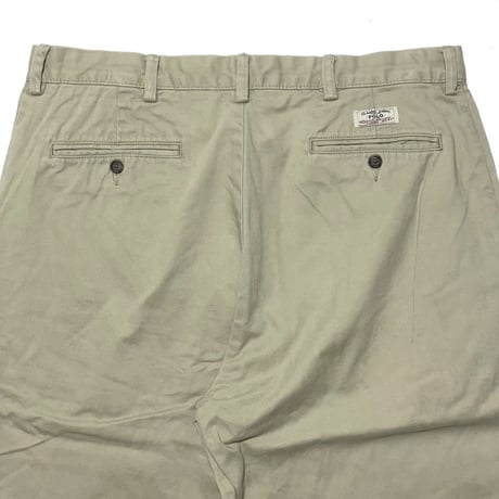 POLO RALPHLAUREN　"CLASSIC CHINO" CHINO PANTS