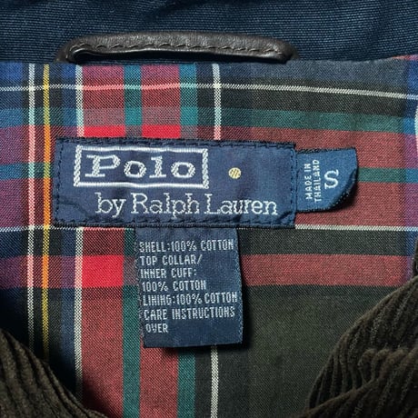 POLO RALPHLAUREN　"CHECKED" COVERALLS