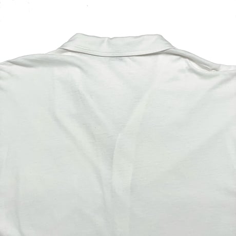 POLO RALPHLAUREN　"COTTON" OPEN COLLAR SHIRT