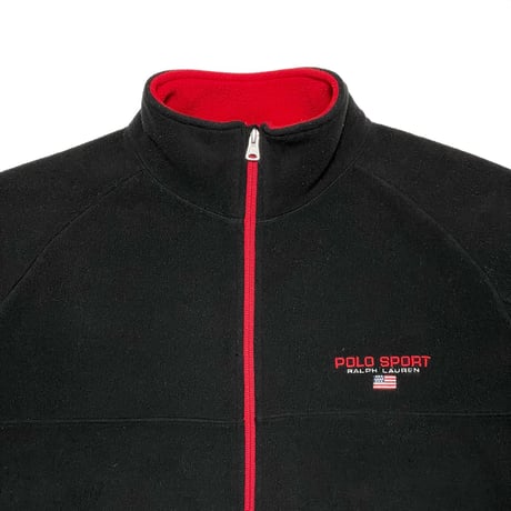 POLO SPORT RALPHLAUREN　 "POLATEC FLEECE" FLEECE JACKET (BLACK)