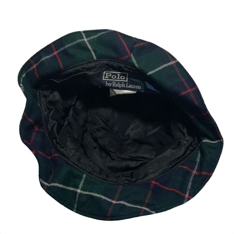 POLO RALPHLAUREN　"CHECKED" BUCKETHAT