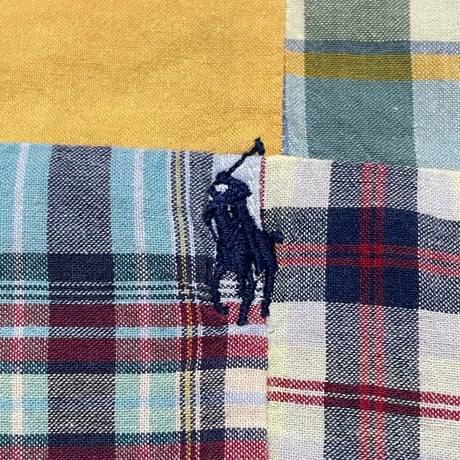 RALPHLAUREN　"PATCH WORK" S/S SHIRT