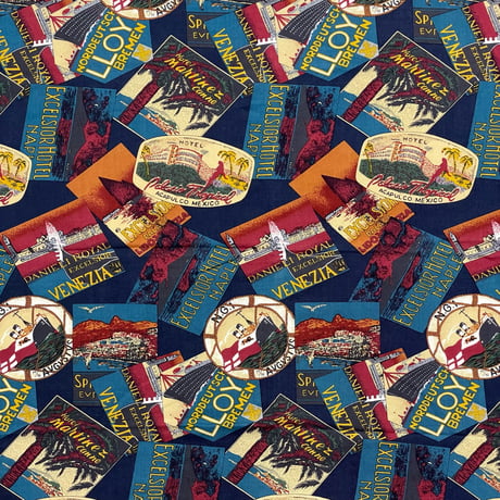 POLO RALPHLAUREN　"POSTCARD" BANDANA