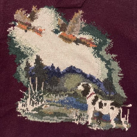 POLO RALPHLAUREN　"DUCK HUNTING" CARDIGAN