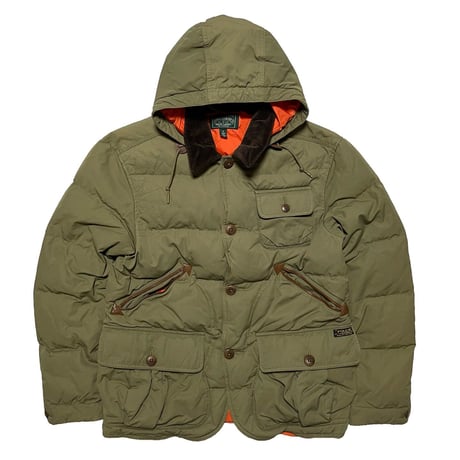 POLO COUNTRY RALPHLAUREN　 "CORDUROY COLLAR" DOWN JACKET