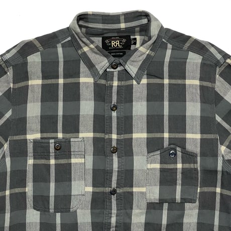 RRL RALPHLAUREN　"PLAID" FLANNEL SHIRT