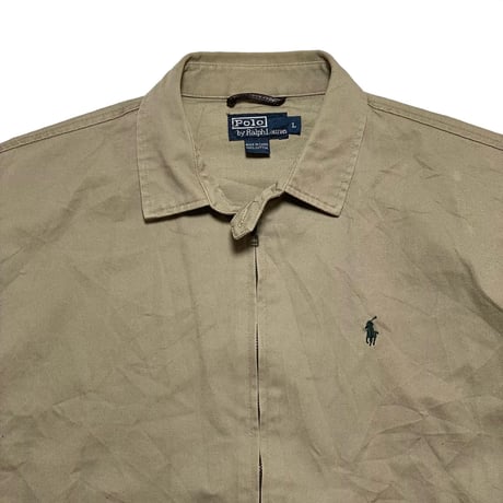 POLO RALPHLAUREN　"BUTTON CUFFS" SWING TOP