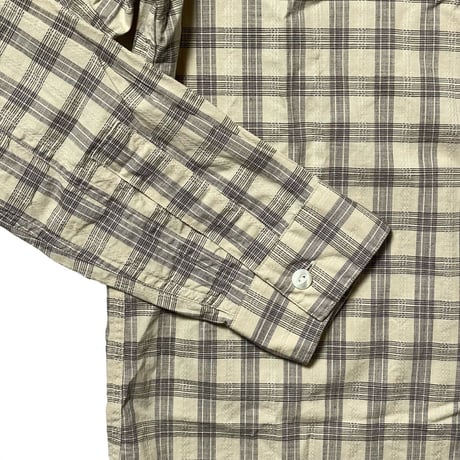 RRL RALPHLAUREN　"CKECKED" DOBBY WORK SHIRT