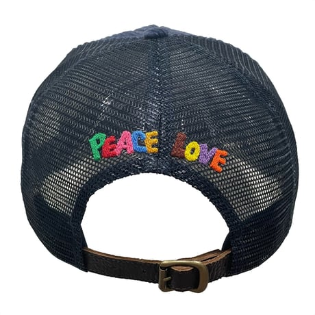 POLO RALPHLAUREN　"LOVE&PEACE" CORDUROY MESH CAP