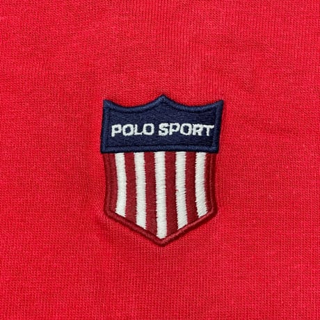 POLO RALPHLAUREN　"POLO SPORT EMBLEM" RUGBY SHIRT (LL)
