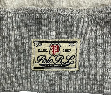 POLO RALPHLAUREN　"NATURAL SILVER GREY" SWEAT
