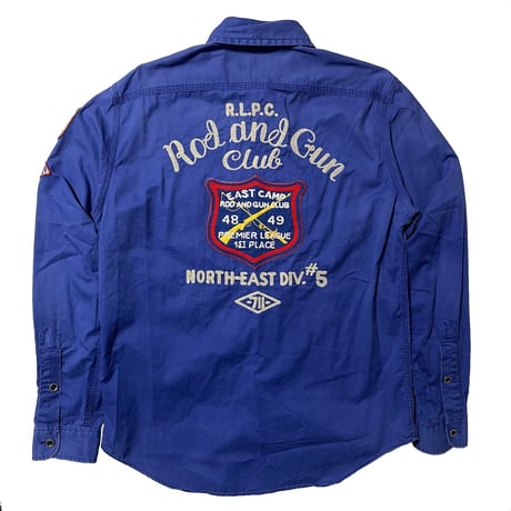 POLO RALPHLAUREN　"R.L.P.C. Rod and Gun Club" WORK SHIRT
