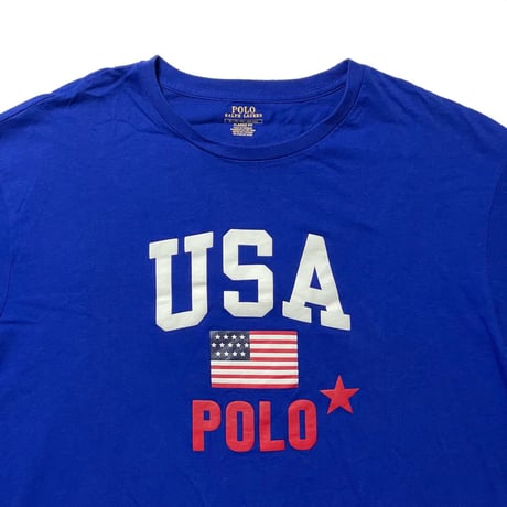POLO RALPHLAUREN　"USA FLAG" S/S TEE