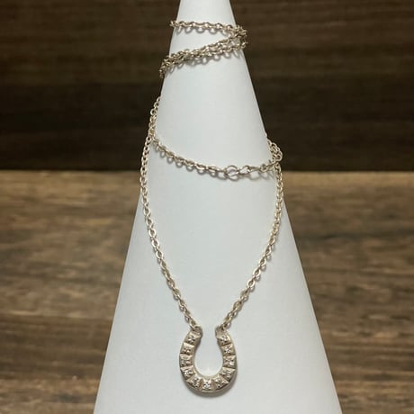 RALPHLAUREN　"HORSESHOE" SILVER NECKLACE