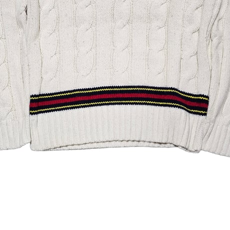 POLO RALPHLAUREN　"TILDEN KNIT SWEATER" L/S SWEATER