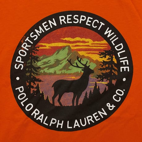 POLO RALPHLAUREN　"SPORTSMAN RESPECT WILDLIFE" S/S TEE