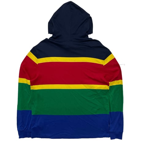 POLO RALPHLAUREN　"STRIPE" HOODIE