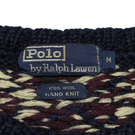 POLO RALPHLAUREN　"REINDEER" SWEATER