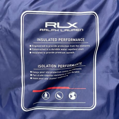 RLX RALPHLAUREN　"GLOSS" DOWN JACKET